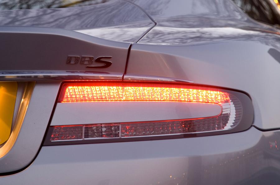 Aston Martin modified rear lights