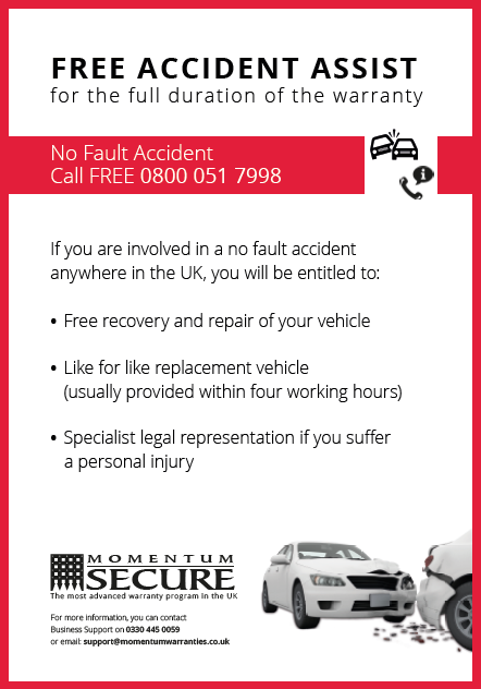 Free Accident Assist Crop - Vans North West Ltd