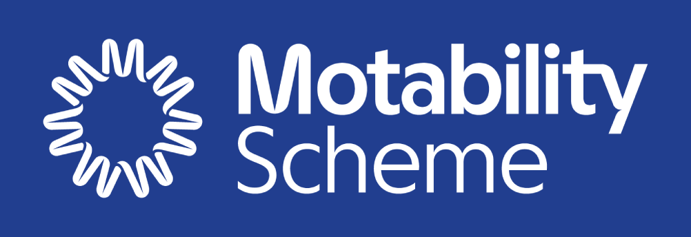 Motability 2024 White On Blue - BYD Kettering