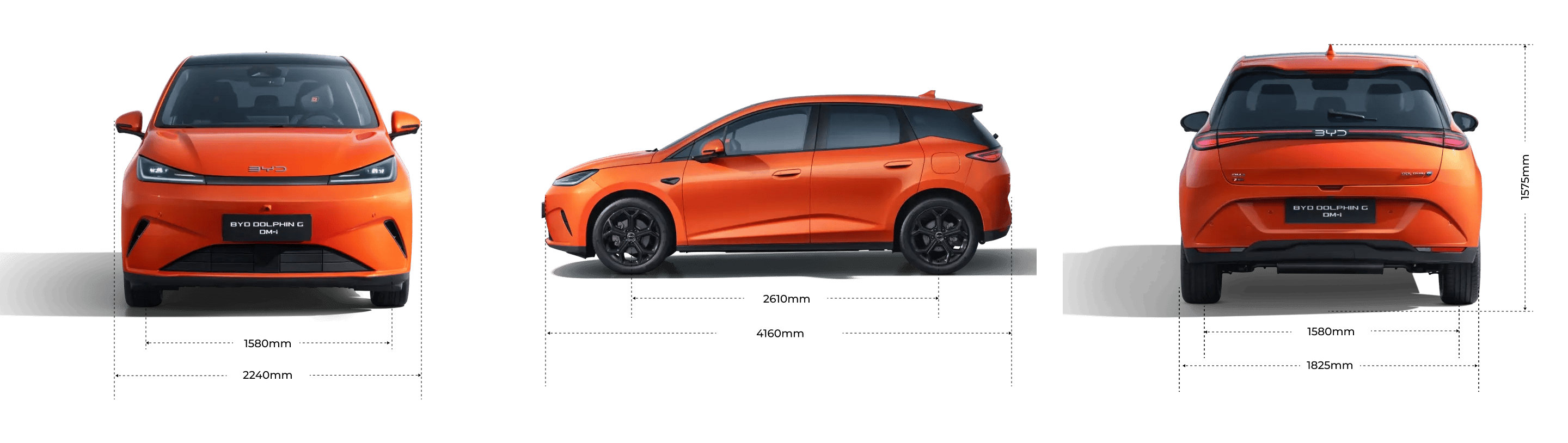 Dolphin G Dimensions (4) - BYD Kettering