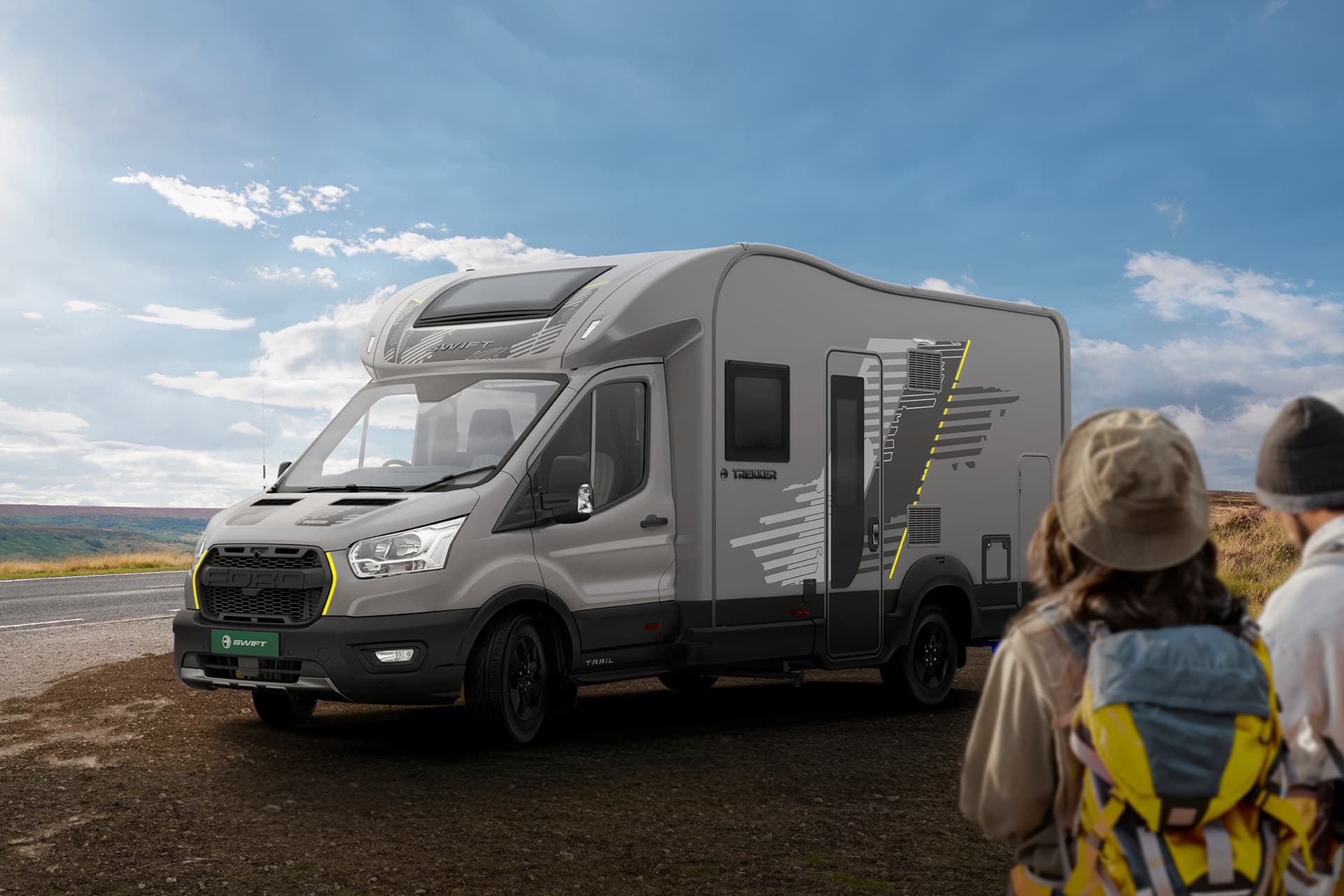 Trekker Coachbuilt Exterior Lifestyle (1) - Tamar Caravans & Motorhomes