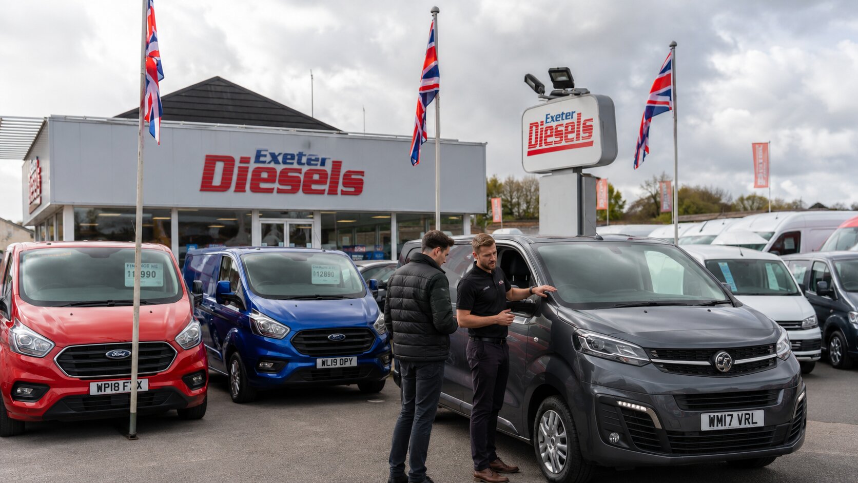 Comparison Exeter Diesels vs Main Dealers: Is an Independent Used Van Specialist Better Value?