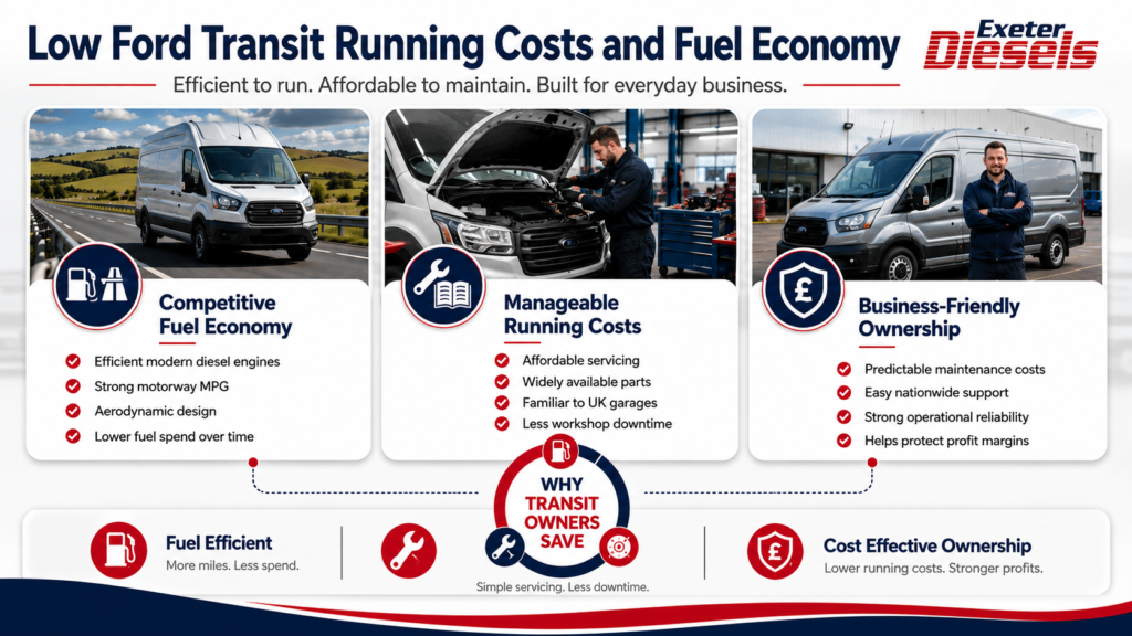 Reasons To Buy A Ford Transit Van Advice And Tips Info - Exeter Diesels