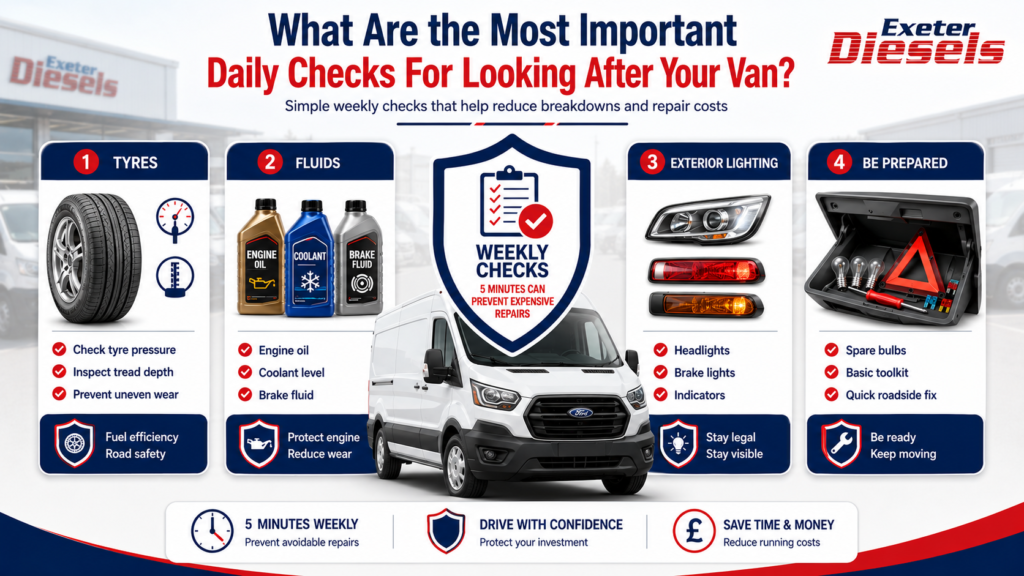 Used Van Maintenance Tips Uk Info - Exeter Diesels
