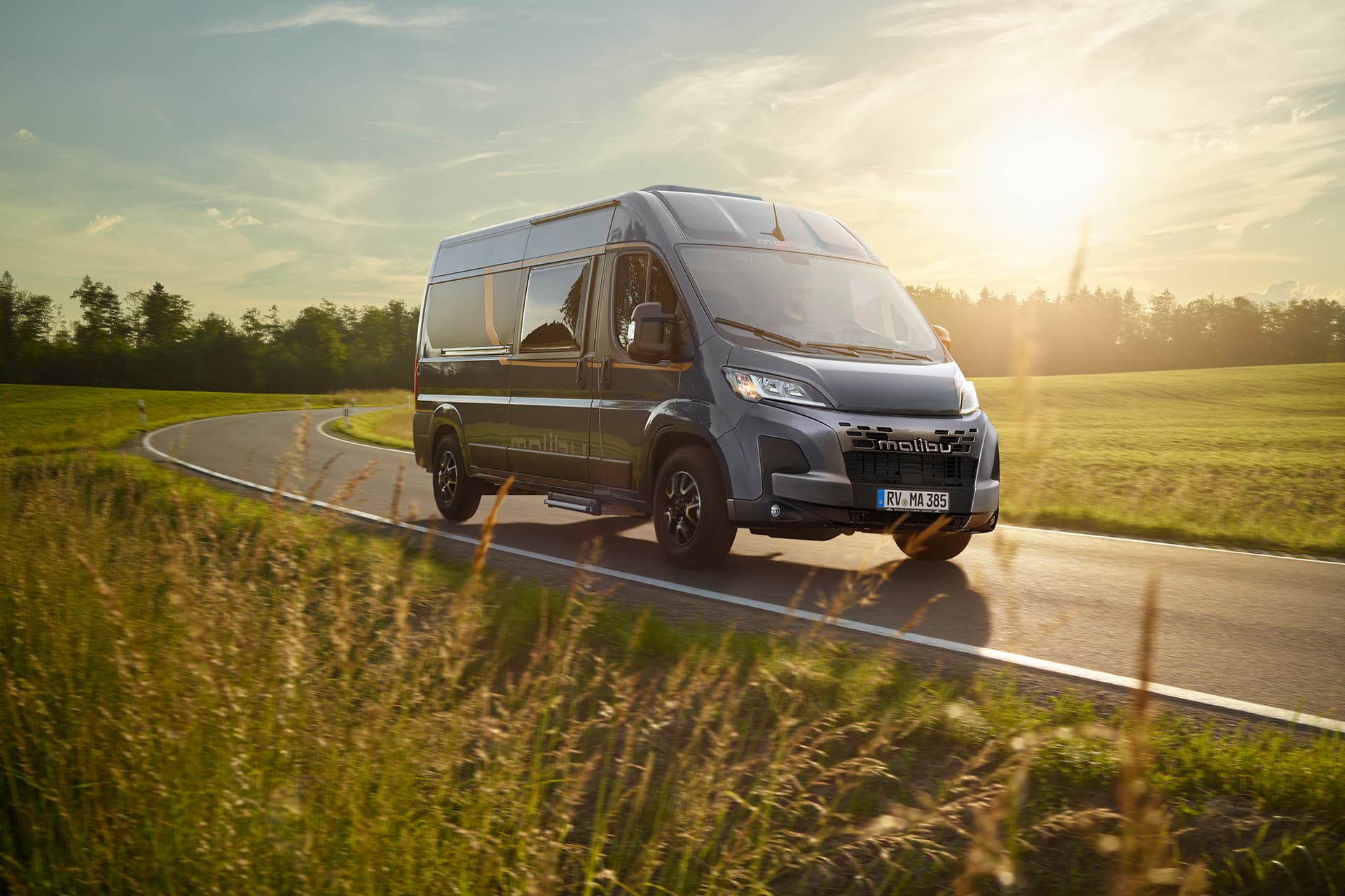 Malibu Compact Hero Image (1) - River Motorhomes