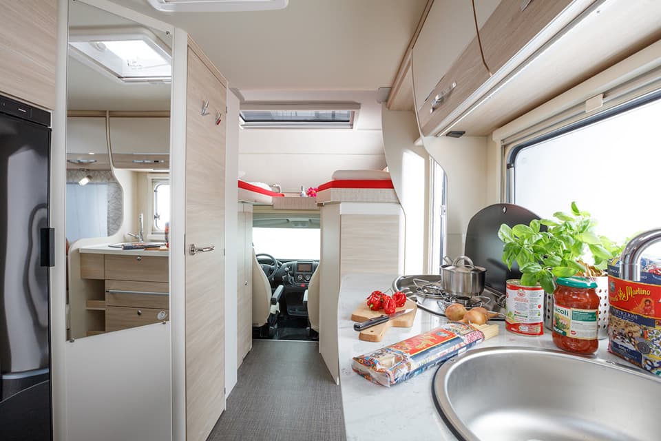 Eura Mobil Alcove Activa One Interior Image (1) - River Motorhomes