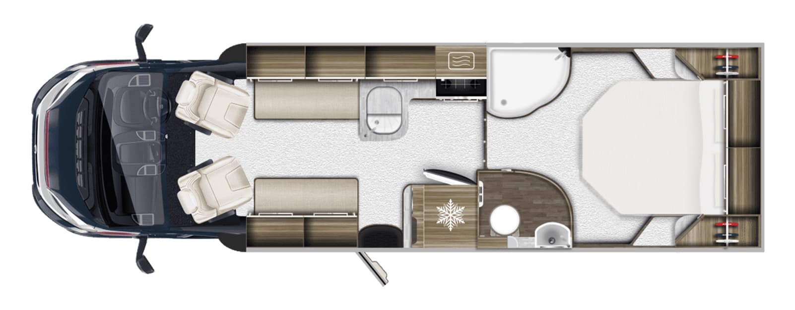 Frontier Delaware Layout