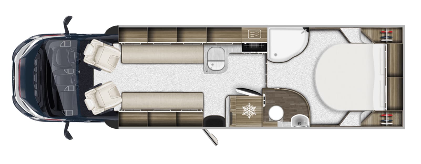 Frontier Comanche Layout