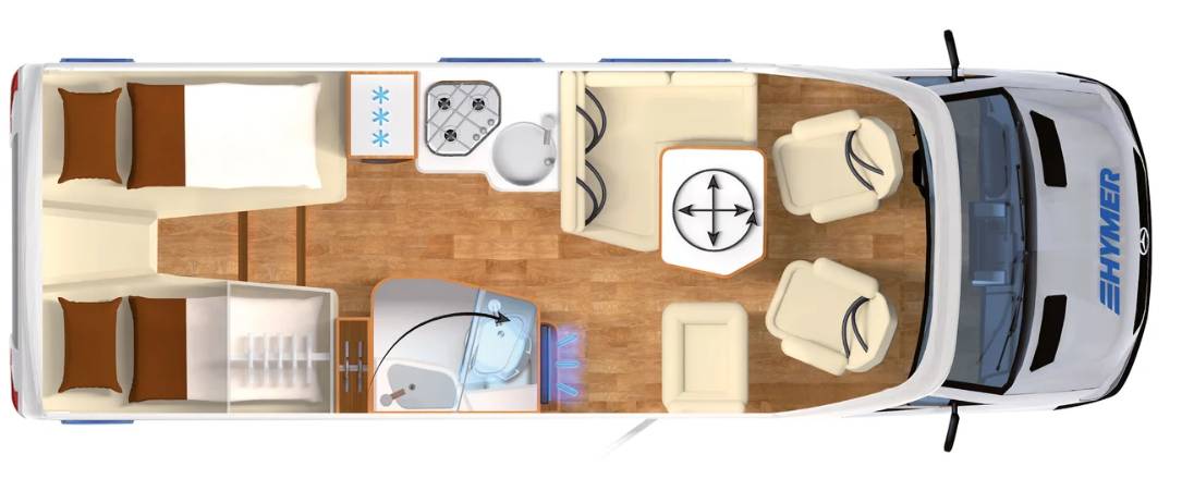 T Class S 585 Layout