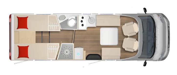 Limited T 727 G Layout