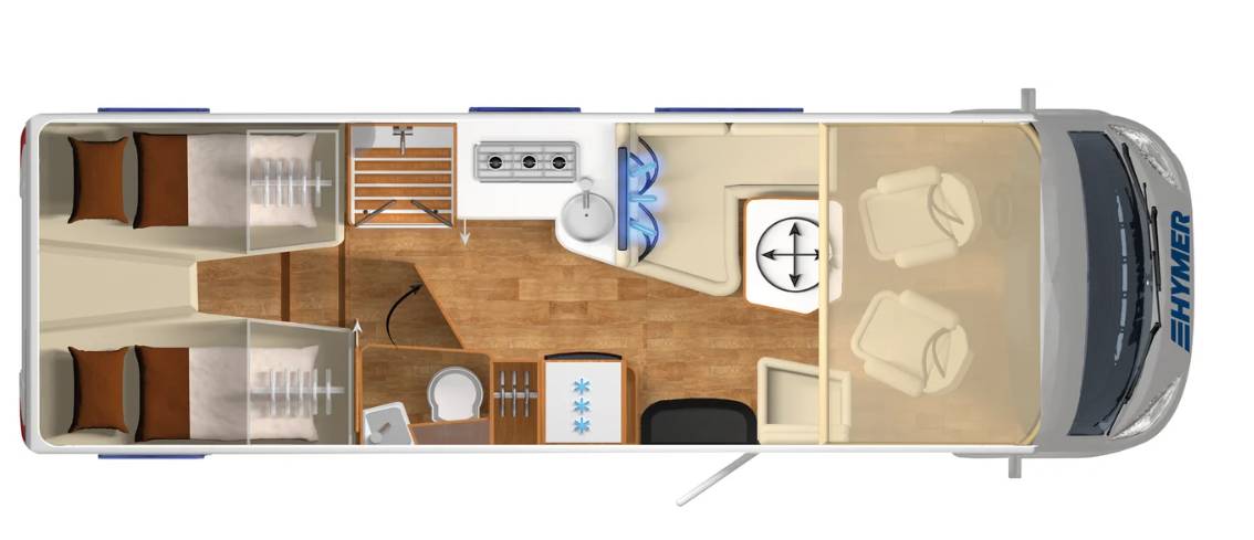 B Class Masterline I 780 Layout