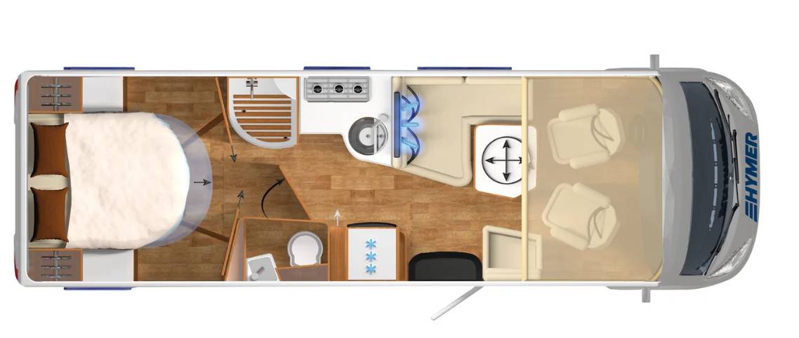 B Class Masterline I 790 Layout