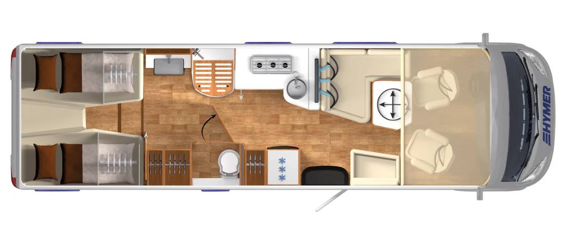 B Class Masterline I 880 Layout