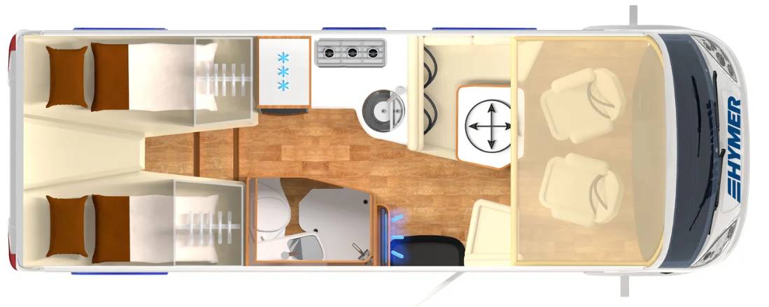 B Class Moderncomfort I 600 Layout