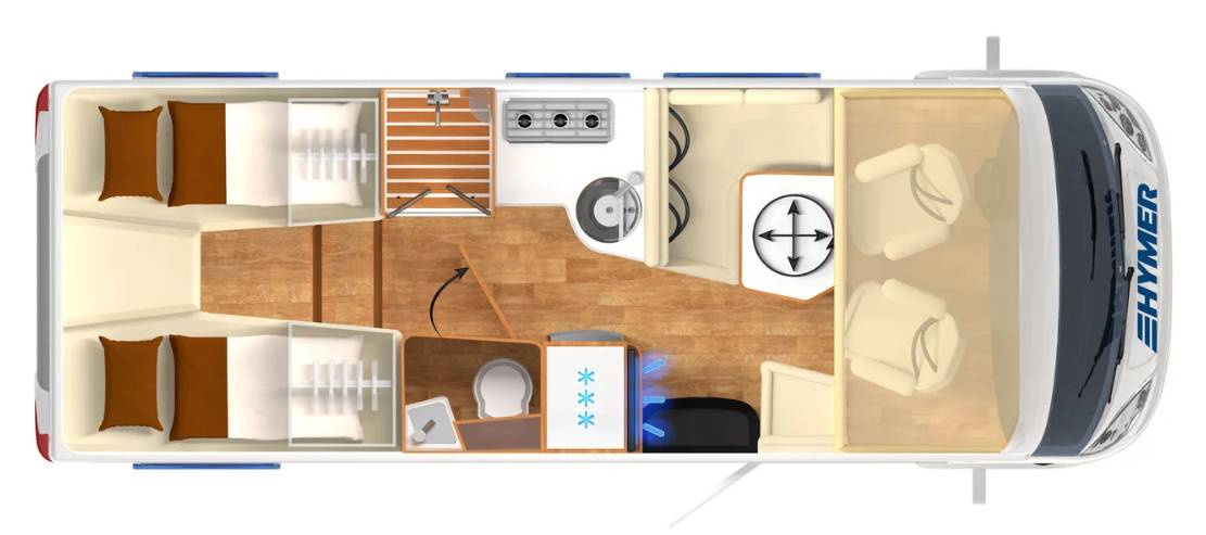 B Class Moderncomfort I 680 Layout