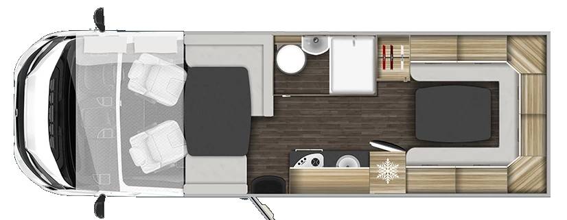Pegaso 745 Layout