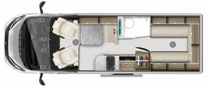 V-Line Sport 636 Layout