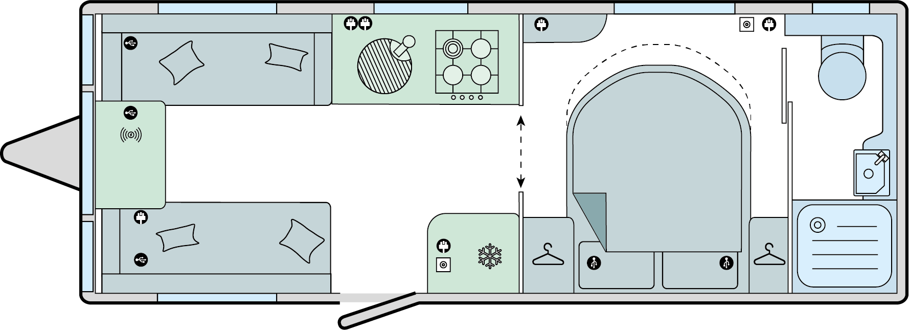 Unicorn Deluxe Vigo Layout drawing