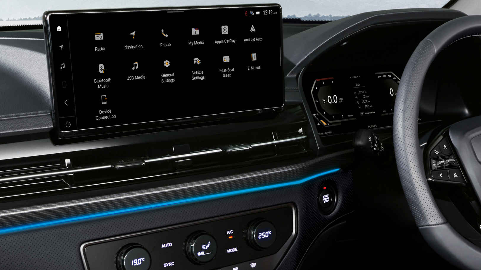 Interior Digital Cluster - Hereford Motor Group