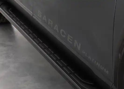 Kgm Musso Saracen Platinum Black Side Steps - Station Garage (Grampian) Ltd
